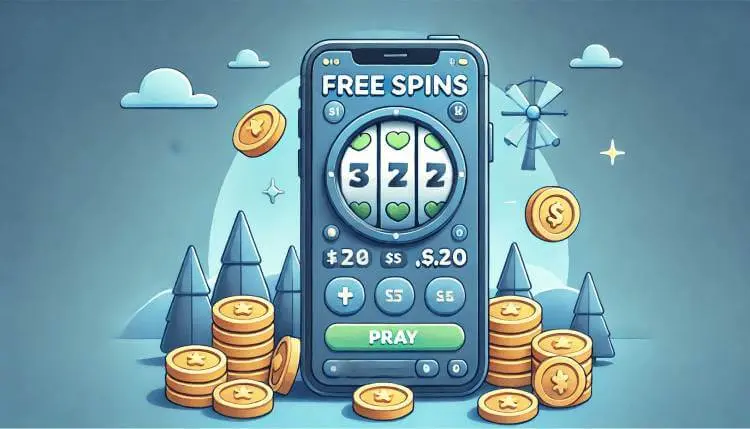 free spins on mobile