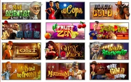 Play BetSoft Games at Spartan Slots