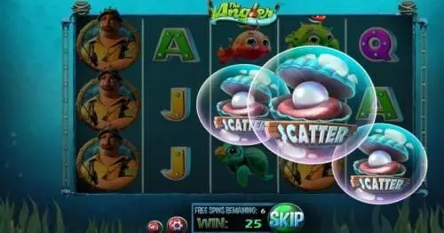 the angler bonus scatter free spins