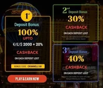 Casino Cromwell Welcome Package