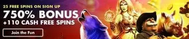 Thebes Casino Welcome Bonus