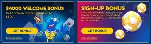 Yabby Casino Welcome Offer