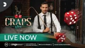 Evolution Gaming Launches the First Live Craps Game