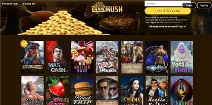 Grand Rush Casino Games