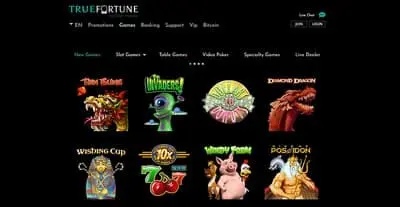 True Fortune Casino Games