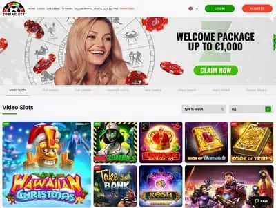 ZodiacBet Casino Welcome Bonus