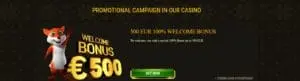 Argo Casino Welcome Bonus