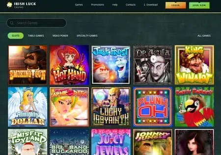 Irish Luck Casino Games