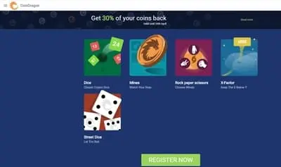 CoinDragon Casino Games