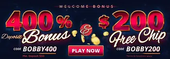 Bobby Casino Welcome Bonus