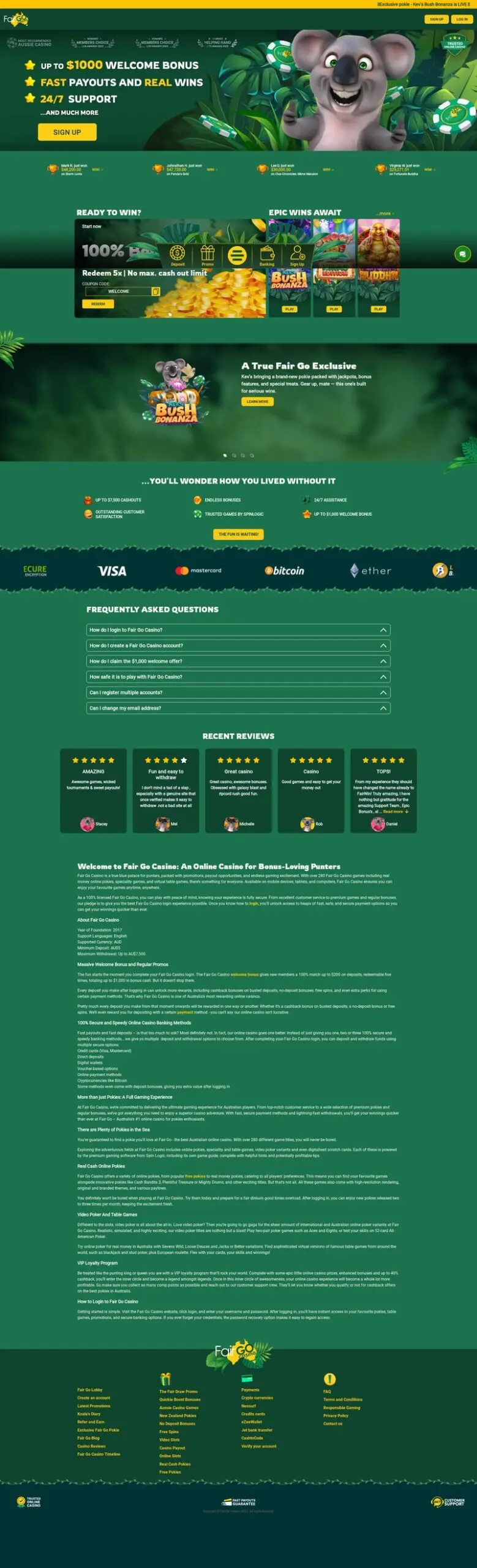 Screenshot - Fair Go 1