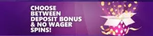 free spins or match bonus