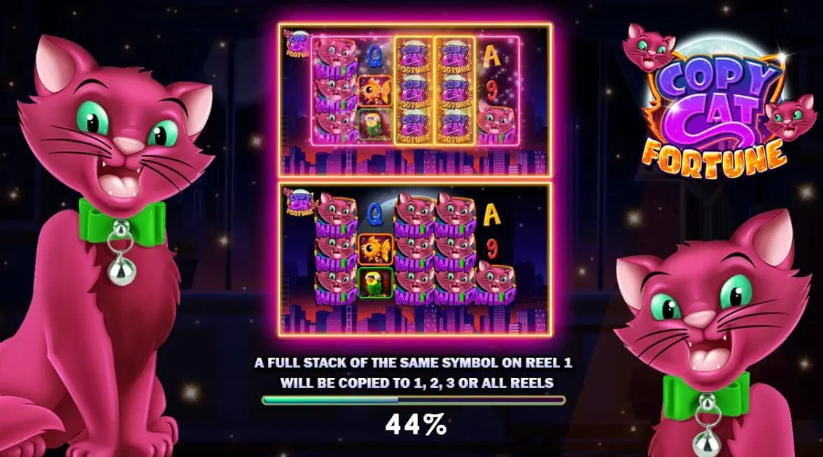 New Online Pokie Copy Cat Fortune