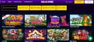 Fab Spins Online Pokies