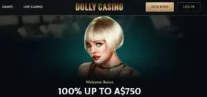 Dolly Casino Welcome Bonus