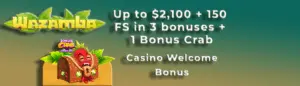 Wazamba Casino Bonus