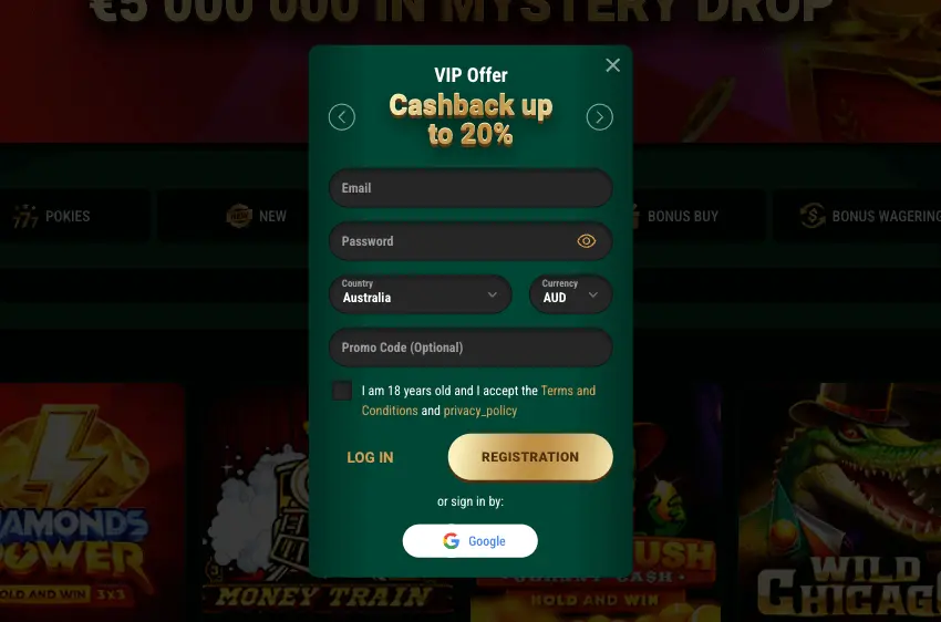 richard casino login australia