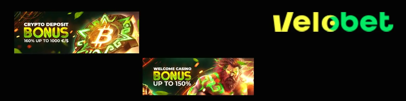 Velobet Casino Sign Up Package
