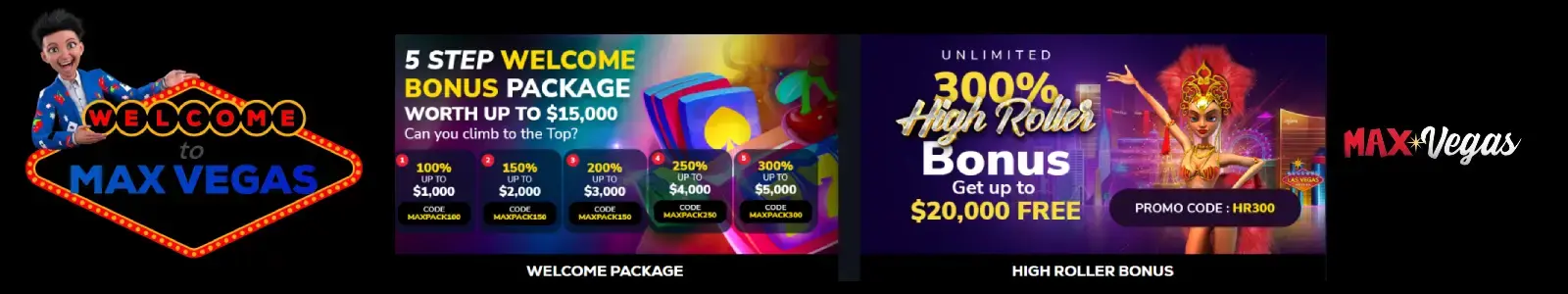 Max Vegas Casino Sign Up