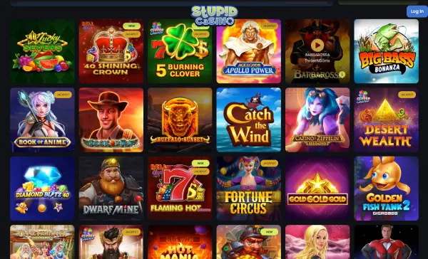 stupid casino online pokies