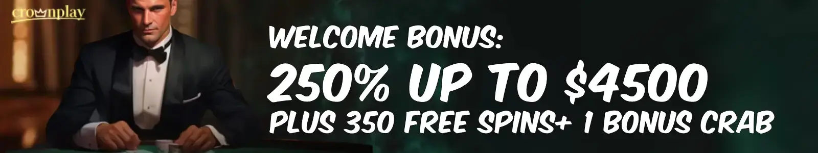 crownplay casino welcome bonus