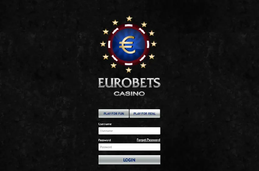 eurobets casino login