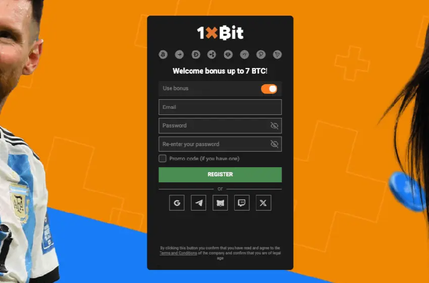 1xbit casino login