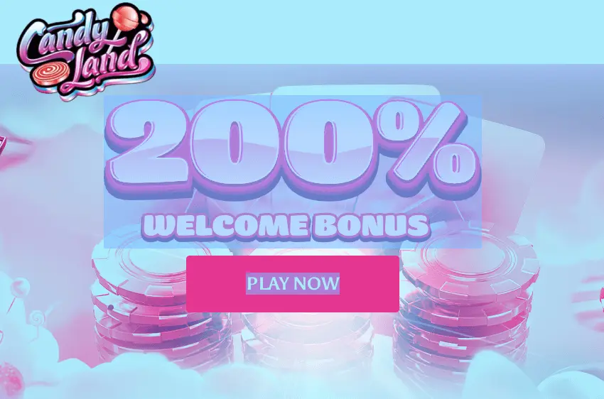 candy land casino welcome bonus