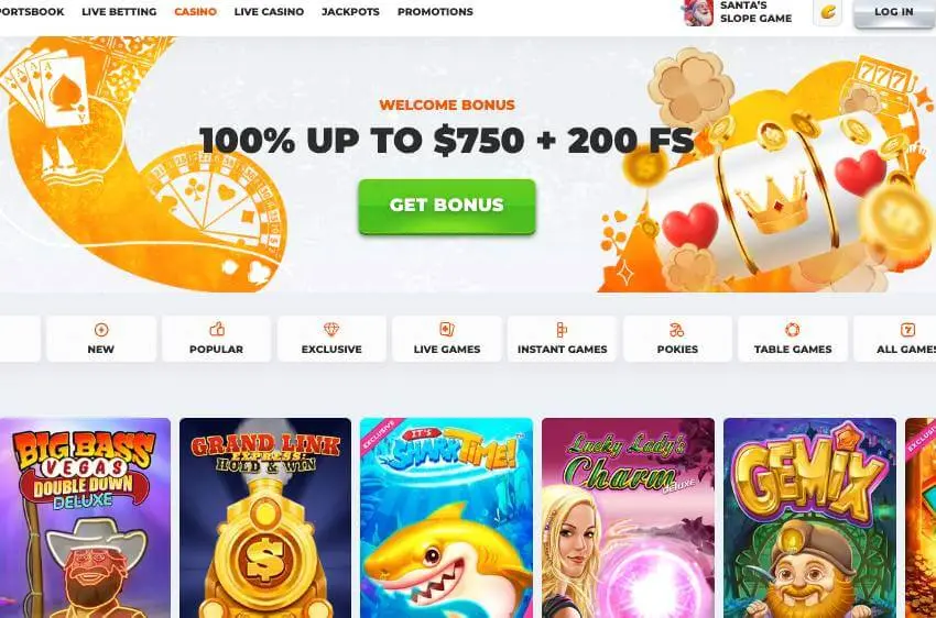 BETRiot Casino welcome bonus