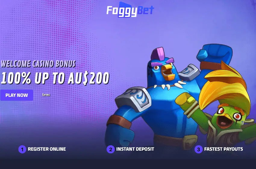 foggybet casino welcome bonus