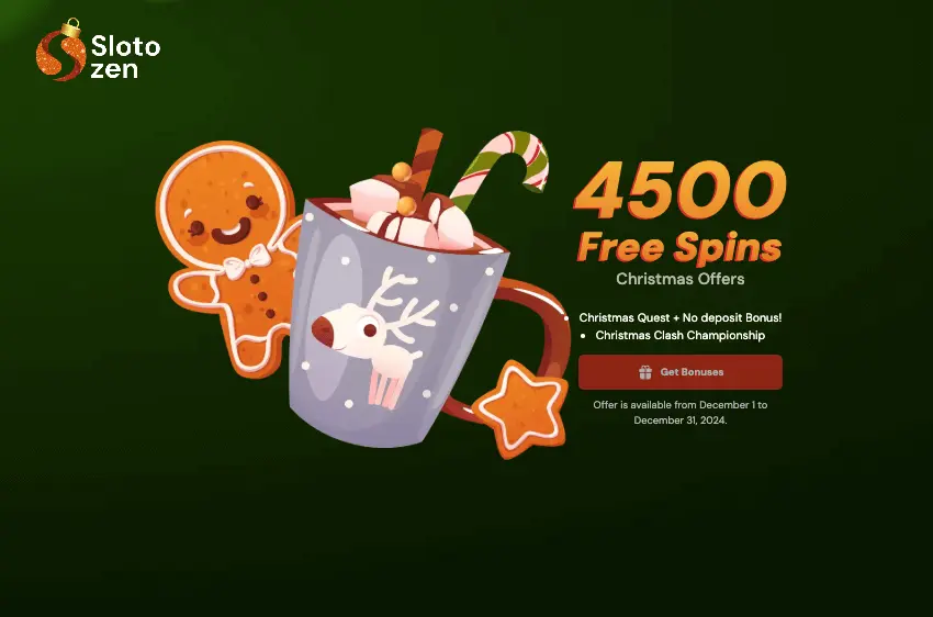 Slotozen Casino Christmas offers