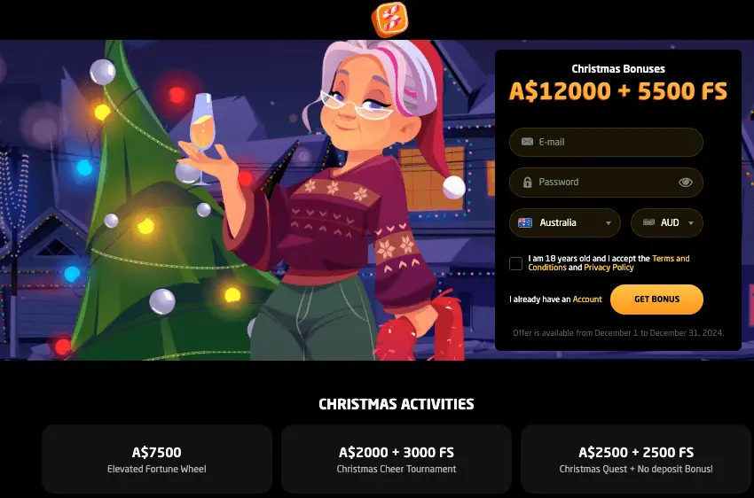 stay casino Christmas bonuses 