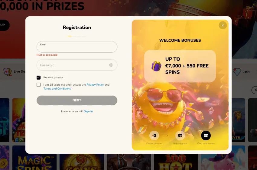 fatfruit casino login window