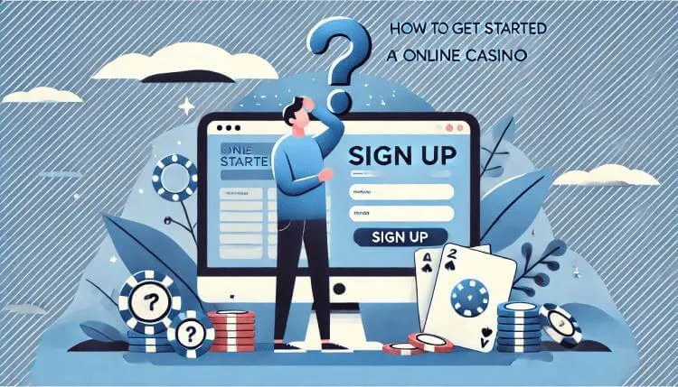 how to start at an online casino