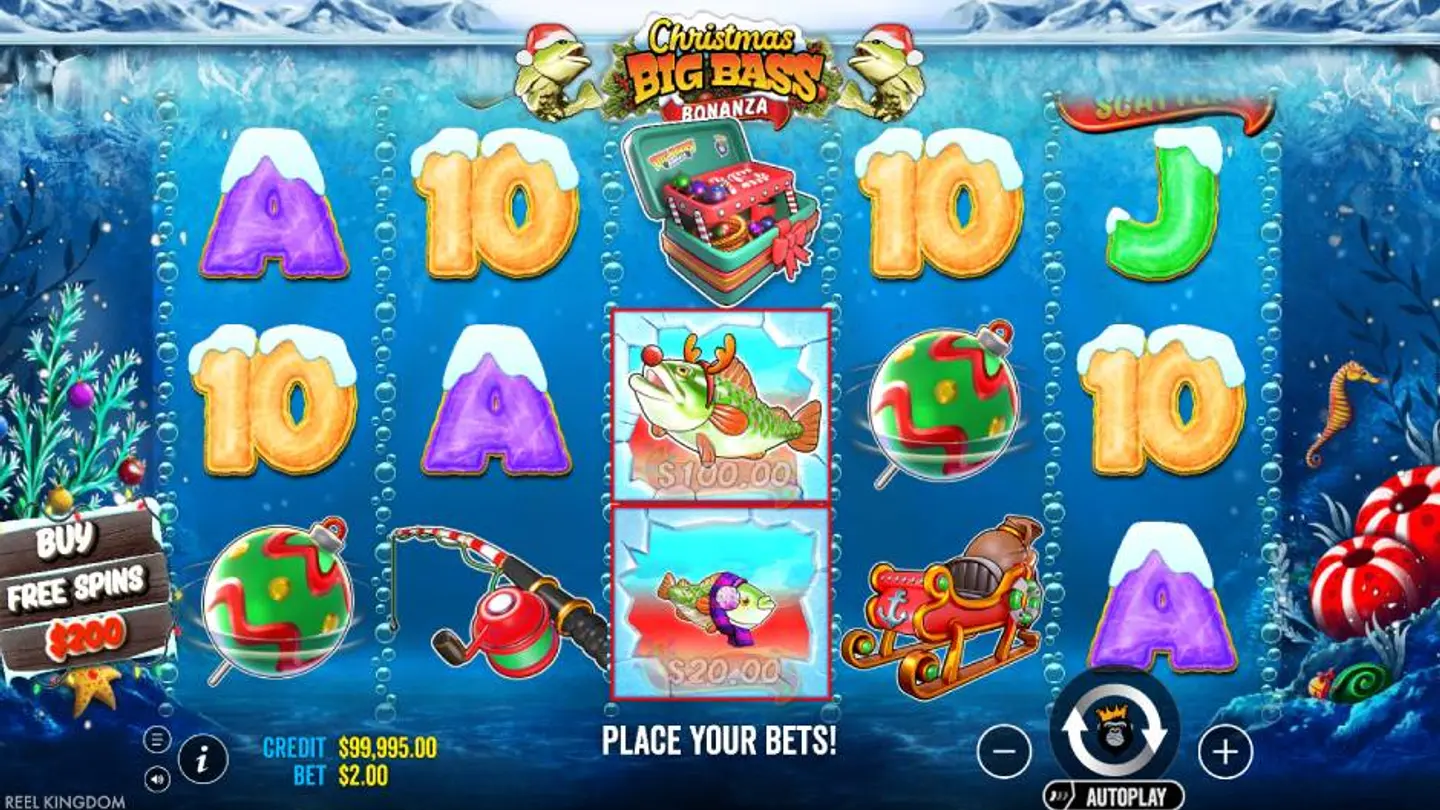 Christmas Big Bass Bonanza Slot BG