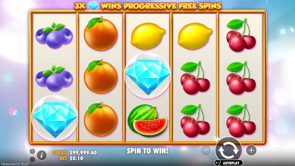 Extra Juicy Slot Diamond Symbol