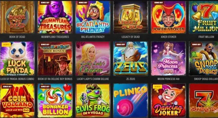 Jokery Casino online slots screenshot