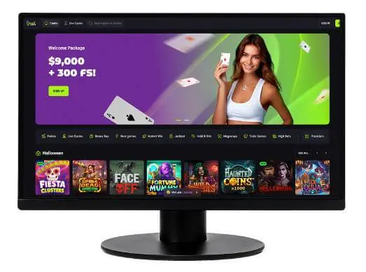 MateSlots Casino desktop screenshots