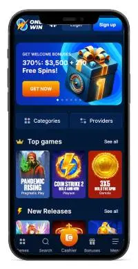 OnlyWin Casino mobile screenshot